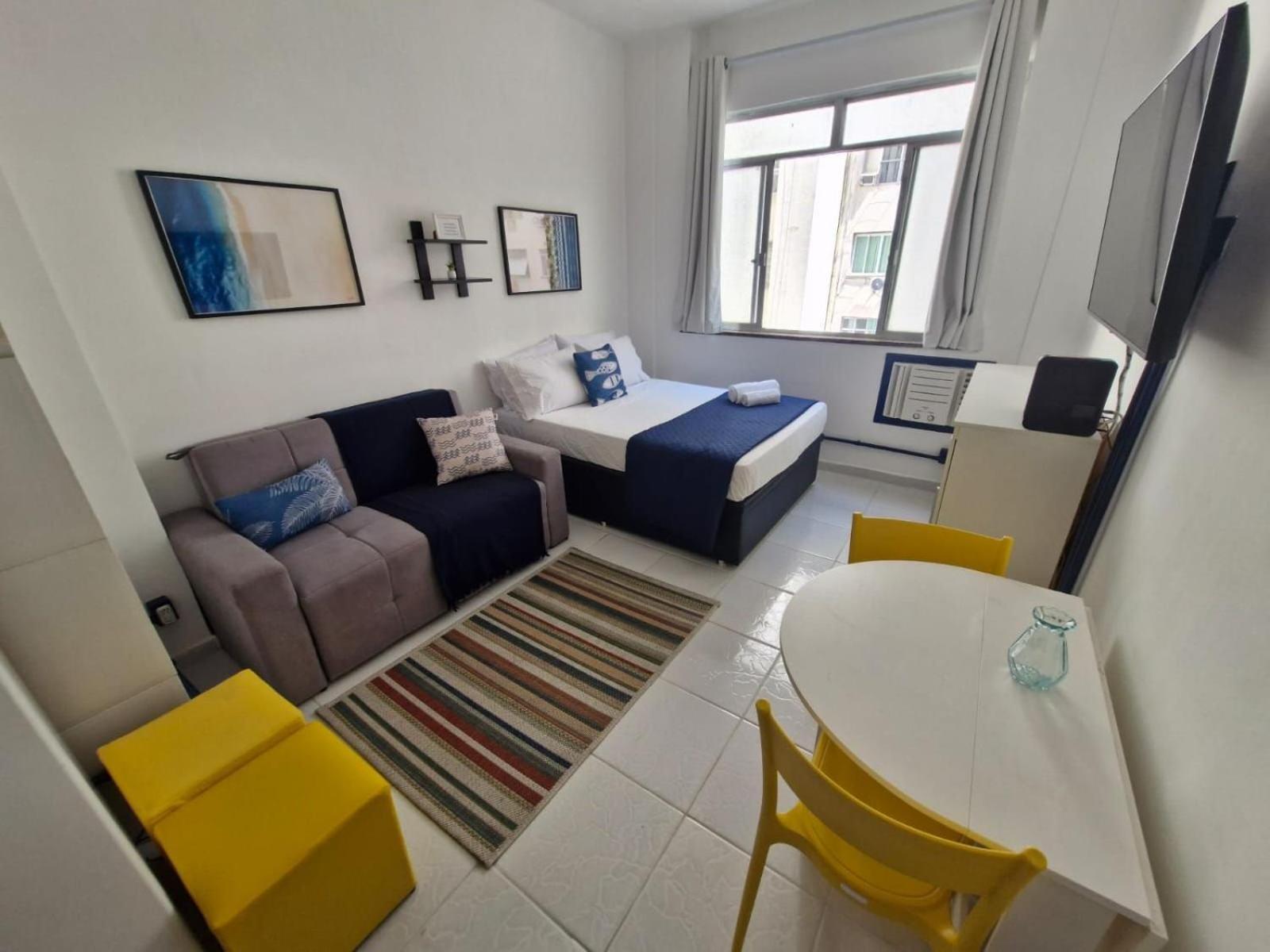 Studio Pe Na Areia Em Copacabana Рио-де-Жанейро Экстерьер фото