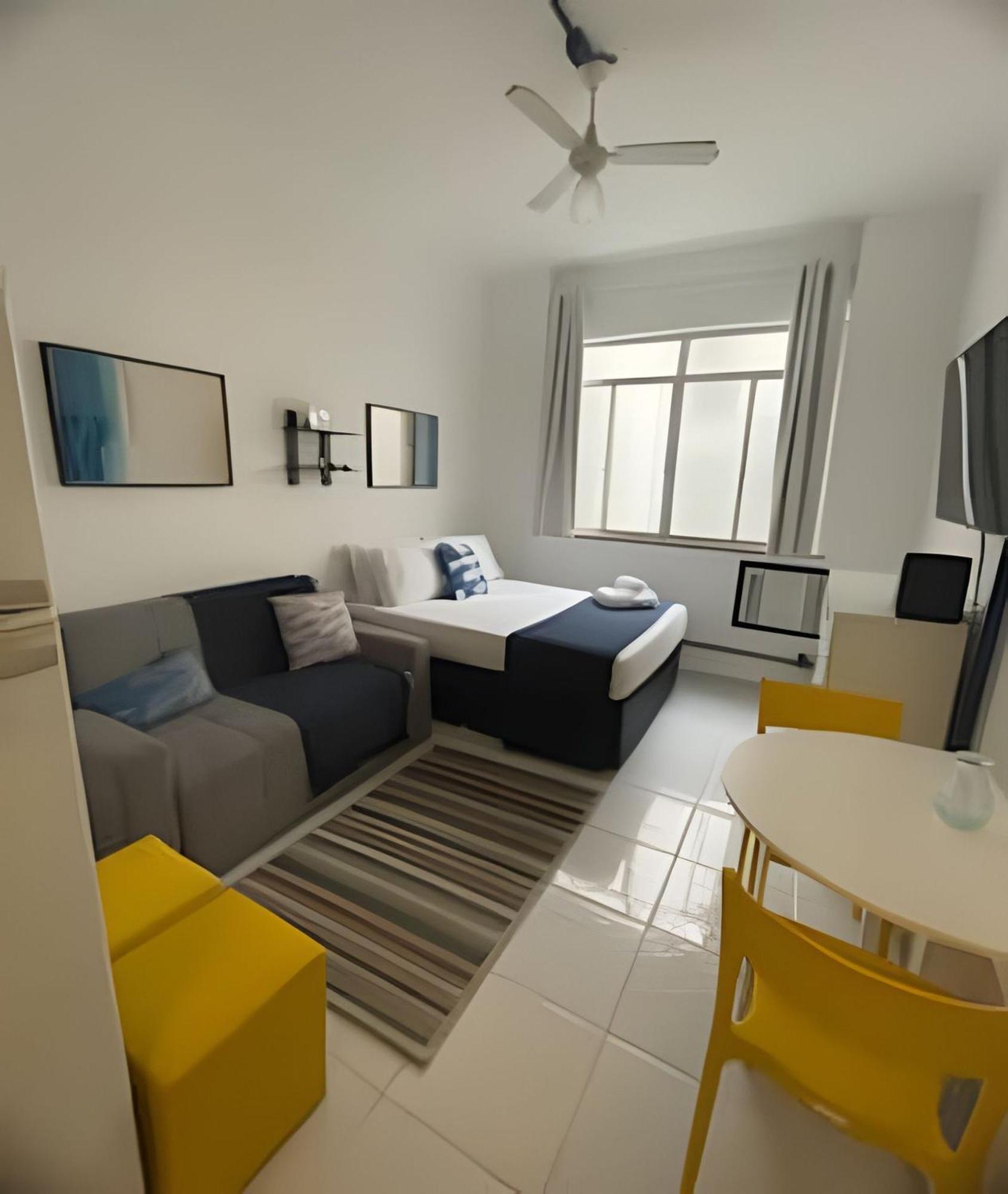 Studio Pe Na Areia Em Copacabana Рио-де-Жанейро Экстерьер фото